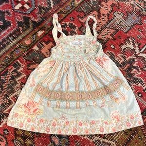 {iCandie} 18m Adjustable Tie Strap Cotton Dress